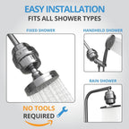 weAQUA SF01 Heavy Duty Shower Filter
